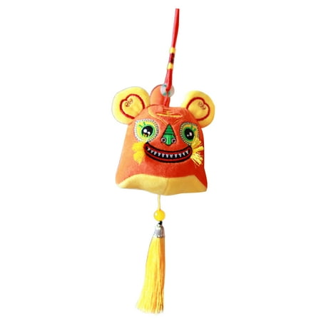 

AOKID Tiger Mascot Doll Tiger Mascot Doll Festive Collectable New Year Gift Collection Chinese Zodiac Tiger Plush Pendant for Decor