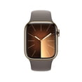 thumbnail image 2 of Smartwatch Apple Series 9 (GPS + Cellular) Caja de acero inoxidable Dorado 41MM correa deportiva Gris talla S/M, 2 of 4