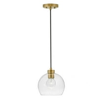 83017LCB Lark Rumi - 1 Light Pendant In Transitional and Modern Style-8.75 Inches Tall and 9 Inches Wide
