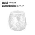 thumbnail image 2 of Uxcell Polyester Nylon Plastic Rope Twine Household Bundled for Packing ,50m White 2 pack, 2 of 6