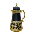 thumbnail image 1 of Elodie 1L Multipurpose Arabic Leakproof Vacuum Coffee Pot for Party Home Restaurant black, 1 of 8