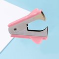 thumbnail image 3 of Macaron Color Mini Nail Puller, Portable Labor-Saving Staple Remover for Financial Office, Universal Lightweight Nail Remover Tool for Desk and Document Work, Compact Staple Puller, 2*2*1in, Pink, 3 of 7