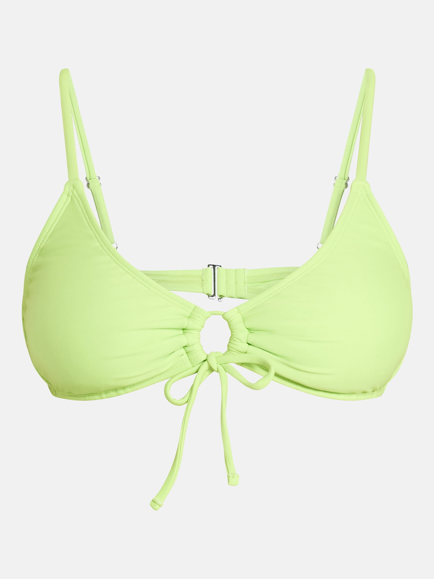 No Boundaries Essentials O-Ring Bikini Top, Women’s XXS-XXL