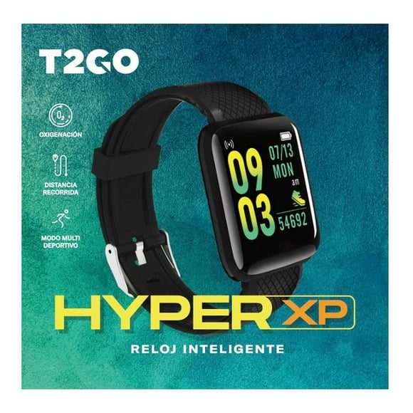 Smartwatch T2GO TG-W84032 Negro