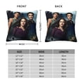thumbnail image 2 of The Twilight Saga Square Pillow Case Pillow Holder Soft Decorative Pillow Sham Cushion Cases Pillowcase 24"X24", 2 of 7