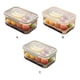 thumbnail image 4 of Billuyoard Caja sellada de ABS con drenaje y separación de frutas para restaurante, caja de almacenamiento para refrigerador con tapa fácil de Almacenamiento y organización del hogar verde, 4 of 6