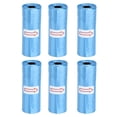 thumbnail image 2 of Bolsas para desechos de mascotas, 6 rollos de bolsas para desechos de cachorros, bolsas para desechos de perros, resistentes y resistentes, 2 of 8