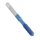 thumbnail image 3 of Grifo de rosca Nano con revestimiento azul, herramienta de roscado para máquina con mango recto métrico de acero de tungsteno, M5, 3 of 10