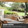 thumbnail image 4 of Mule Wet-Rated Oscillating 18" Fan with Remote, Wall Mount, & 3 Speeds, 52052, 4 of 12
