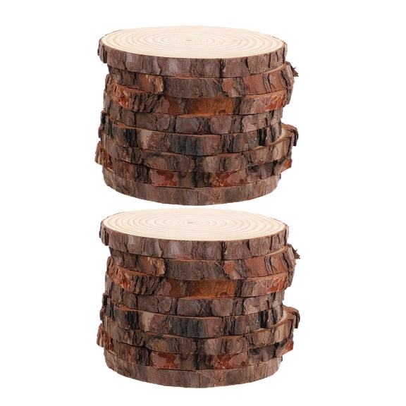 VERDANVERSE 20-Pack Unfinished Pine Wood Crafting Blocks for Woodworking and Craft Projects