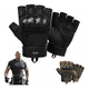 thumbnail image 4 of Guantes Tacticos Militar Medio Dedo Motocicleta Y Bicicleta  Talla G Lab.G Negro, 4 of 5