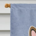 thumbnail image 3 of Caroline's Treasures BB5594CHF French Bulldog Brown Welcome Flag Canvas House Size , Large, multicolor, 3 of 4