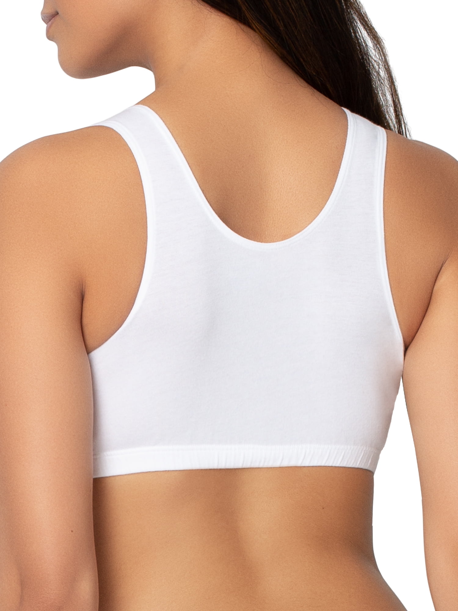 Fruit of the Loom Women's 360° Stretch Full Coverage Comfort Bras, 4-Pack, 9012MJ