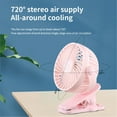 thumbnail image 3 of 100Fens Fan Of The Clip 6 Inch,Small Fan With 3 Speeds With A Strong Fl Ow Of Usb Mini Mute Clip Fan, 3 of 6