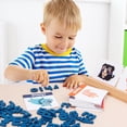 thumbnail image 4 of Wooden Spelling Letter Case Card Set Childrens Early Education Alphabet Learning Toy Parent Child Teaching Aid Language Development Puzzle Activity, 4 of 9