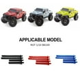 thumbnail image 3 of maskred Support de Coque Invisible en Alliage d'Aluminium pour 1/10 RGT 86100JC Crawler RC Pièce de Voiture Bleu Foncé, 3 of 6