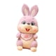thumbnail image 4 of Conejo de peluche Hugo Juguete de peluche Figura de Regalo de cumpleaños Suave para Sofá Oficina Viajes Niñas Violeta muñeco de conejo, 4 of 10