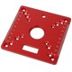 thumbnail image 1 of Placa de inserción de mesa de enrutador, mini placa abatible de enrutador de banco de carpintería cuadrado, recorte multifuncional, 1 of 5