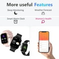 thumbnail image 4 of Cyberdyer KT59 Smart Watch 1.69 inch Fitness Tracker for Android and Ios Men Women – Silver, 4 of 10
