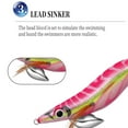thumbnail image 4 of Explosive hook 2023 10g/15g/19g Jigs Fishing tackle 3.0# Hook Squid  hook Wood shrimp lures Fishing bait Octopus lure 19G-3.5 HOOK I, 4 of 8