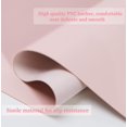 thumbnail image 3 of Protector de mesa de escritorio de cuero de PVC impermeable WEIHJMXG rosa 80 x 40 cm, 3 of 5