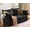 Black, variant on CDCASA Modern Loveseat Sofa, 2 Seater Chenille Sectional Sofa Couch with Deep Seat, Upholstered Couches for Living Room, Blue