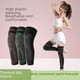 thumbnail image 1 of Rótula deportiva alargada, cálida, resistente al frío, para baloncesto, running, para hombre y mujer, con correa larga de punto, 1 of 5