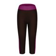 thumbnail image 6 of Stamzod Yoga Pants with Pockets for Women Summer High Waisted Stretch Capri Leggings Casual Slim Fit Plus Size Workout Leggings for Women Multicolor XXL, 6 of 7