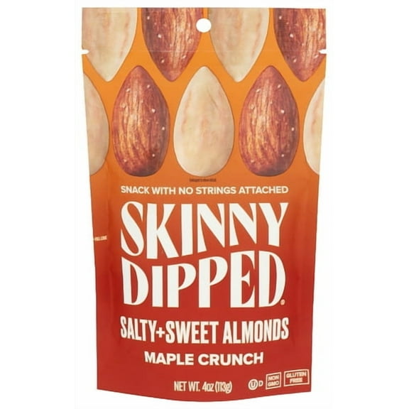(Pack of 10) Skinnydipped Mix Maple Crunch 4 Oz