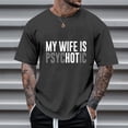thumbnail image 2 of Zhanqunnn Men's Printing Casual Loose Round Neck Short Sleeved T Shirt Shirt and Shirt Set Men Mens Pocket T Shirts 6xl T Shirts for Men Big and Tall, Size M, 2 of 4