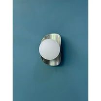 Silver Minimalist Wall Sconce, Wall Light, Sconce Lighting, Contemporary Sconce