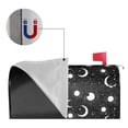 thumbnail image 2 of Gukieu Crescent and Stars Print Magnetic Mailbox Cover, Sun-proof and Waterproof Home Yard Mailbox Cover-21x18 in, 2 of 8