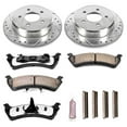 thumbnail image 3 of PowerStop Rear Z36 Truck & Tow Carbon-Fiber Ceramic Brake Pad and Drilled and Slotted Rotor Kit Fits: FORD MERCURY Select Models K1858-36, 3 of 9