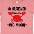 thumbnail image 4 of Inktastic Grandmom Loves Me Grandchild Gift Boys or Girls Baby T-Shirt, 4 of 5