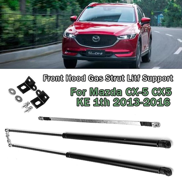 2x Front Engine Cover Bonnet Hood Shock Lift Struts Bar Support Arm Gas Hydraulic For Mazda Cx-5 Cx5 Ke 1th 2013 2014 2015 2016