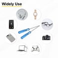 thumbnail image 5 of Uxcell Mini Slotted Screwdriver 2.0mm Flat Head 2.56" Long for Small Appliance Repair, 5 of 6