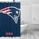 thumbnail image 3 of Cortina de ducha impermeable de secado rápido para baño Patriots, cortina de ducha con ganchos, decoración de fútbol americano, juego de cortinas de ducha para baño, plancha de 60 x 72 pulgadas, 3 of 8