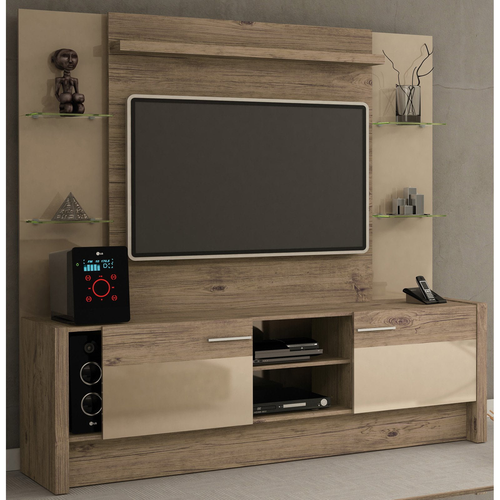 Manhattan Comfort Morning Side Entertainment Center