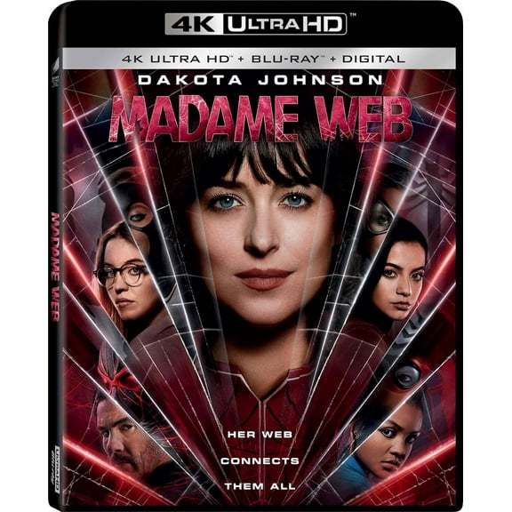 Madame Web (4K Ultra HD   Blu-Ray   Digital Copy)