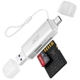 thumbnail image 1 of SD Card Reader Acer USB C Dual Slots USB 3.0 Type C Silver, 1 of 9