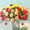 Pink, variant on 10 Head Carnation Artificial Flowers Bouquet Plastic Silk Fake Flowers Simulation Plants Decor For Wedding Garden Decoration Red Smile Home