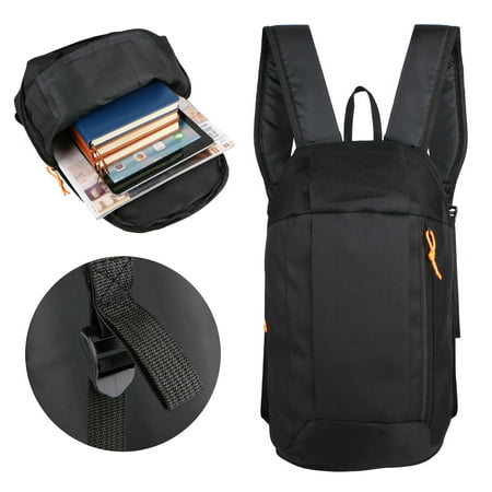 Sports Backpack, EEEKit Unisex Men Women Large Capacity Backpack Rucksack School Bags with Adjustable Air Cushion Shoulder Straps for Gym Traveling Backpacking Hiking, Black