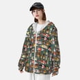 thumbnail image 2 of Kdxio Alcohol Bottles Print Women Men Sun Protection UPF 50+ Jackets Zip Up Long Sleeve Hoodie Hiking Lightweight with Pockets, 2 of 5