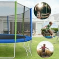 thumbnail image 2 of Canddidliike 12FT Outdoor Trampolin, Recreational Trampolines with Safety Enclosure Net, 8 Wind Stakes and Ladder - Colorful, 2 of 10