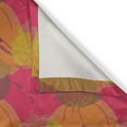 thumbnail image 4 of Ambesonne Vibrant Valance Pack of 2, Intertwined Flowers Leaves, 54"X12", Sky Blue Grey, 4 of 5