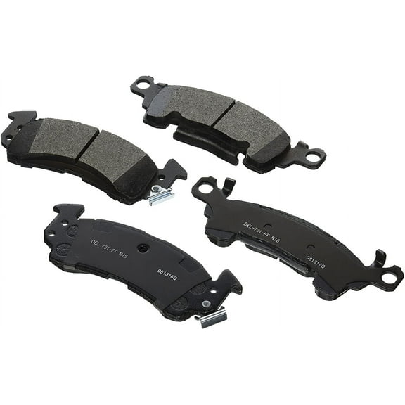 ACDelco Gold Semi-Metallic Front Disc Brake Pad Set 17D52MH Fits select: 1969-1981 CHEVROLET CAMARO, 1970-1986 CHEVROLET C10