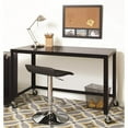 thumbnail image 2 of Ensemble de Bureau 2 Pcs avec Bureau et Classeur, Noir, 2 of 3