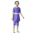 thumbnail image 5 of Huanglei Full Coverage Swimwear For Girls Long Sleeve Swim With Skirt Rash Guard Swim ,2-3 Years, 5 of 5