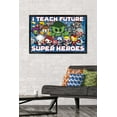 thumbnail image 2 of Marvel Comics - I Teach Future Superheroes Wall Poster, 22.375" x 34" Framed, 2 of 6