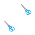 thumbnail image 2 of Matsuzay Children's Round Design Art Supplies Multi-functional Daily Scissors Use Paper Handmade Student Shear for Photo Diary Color aleatorio 2Conjunto, 2 of 6